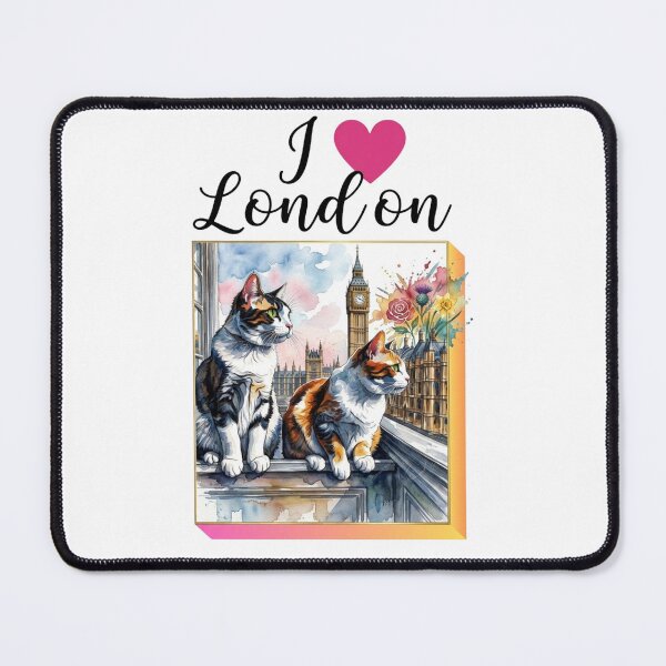 Item preview, Cats on a London balcony, designed and sold by Coolparrotgirl.