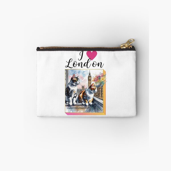 Item preview, Cats on a London balcony,  designed and sold by Coolparrotgirl.
