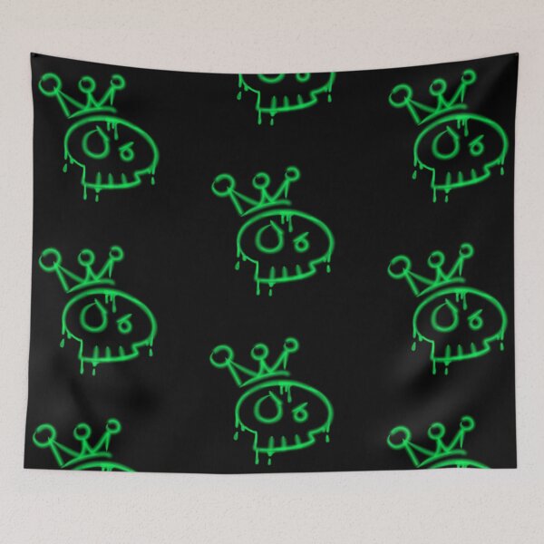 Item preview, Copy of Y2k graffiti skull with crown  designed and sold by YaroshMaria.