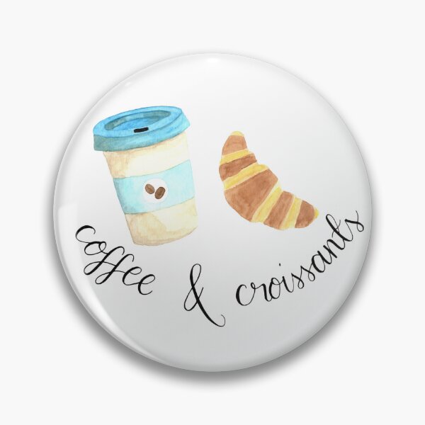 Item preview, Coffee and Croissants  designed and sold by You Goat This.