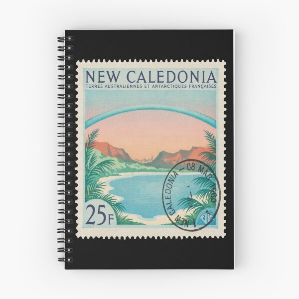 Item preview, New Caledonia Pacific Reef Emerald Ridge Stamp Sticker designed and sold by stickercuffs.