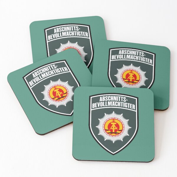 Item preview, People's Police Section Representative Emblem designed and sold by VEB Ostladen.