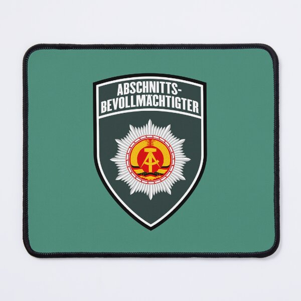 Item preview, People's Police Section Representative Emblem designed and sold by VEB Ostladen.
