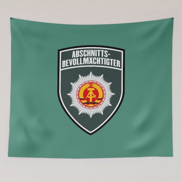 Item preview, People's Police Section Representative Emblem designed and sold by VEB Ostladen.