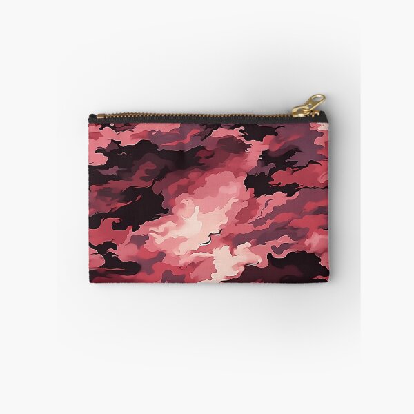 Item preview, Dusty Rose Camo Pattern Smoky Pink and Deep Plum Camouflage designed and sold by Nine Lives Studio.