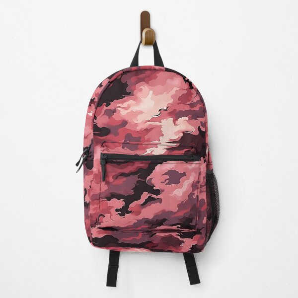Item preview, Dusty Rose Camo Pattern Smoky Pink and Deep Plum Camouflage designed and sold by Nine Lives Studio.