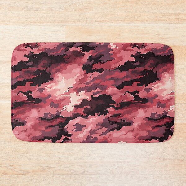 Item preview, Dusty Rose Camo Pattern Smoky Pink and Deep Plum Camouflage designed and sold by Nine Lives Studio.