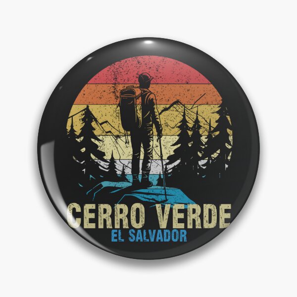Item preview, Retro Cerro Verde Hiking El Salvador designed and sold by legendaryskins.