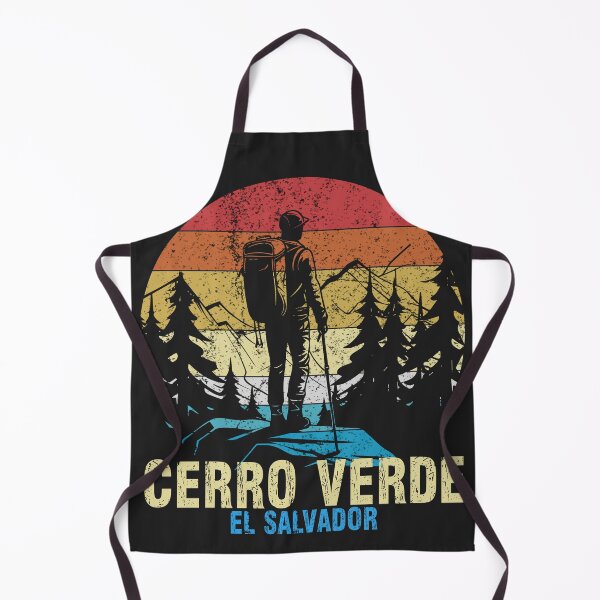 Item preview, Retro Cerro Verde Hiking El Salvador designed and sold by legendaryskins.