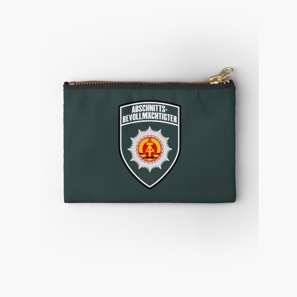 Item preview, People's Police section officer emblem (free background) designed and sold by VEB Ostladen.