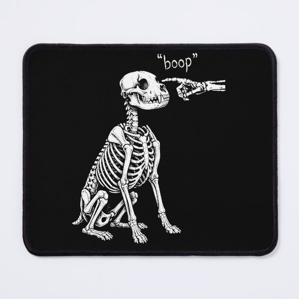 Item preview, Funny Skeleton Dog Saying Boop Cute Halloween Dog Lover Design designed and sold by ArcaneArtistry.