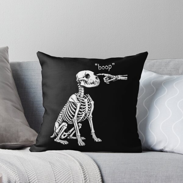 Item preview, Funny Skeleton Dog Saying Boop Cute Halloween Dog Lover Design designed and sold by ArcaneArtistry.