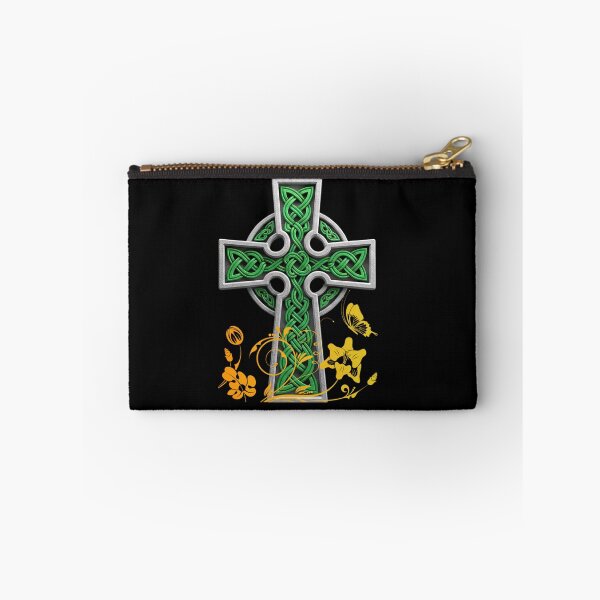Item preview, Celtic Cross with floral design designed and sold by Tao's Inspired Hands.
