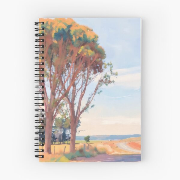 Item preview, Vibrant Otago Landscape New Zealand pastel painting designed and sold by - Designspace -.