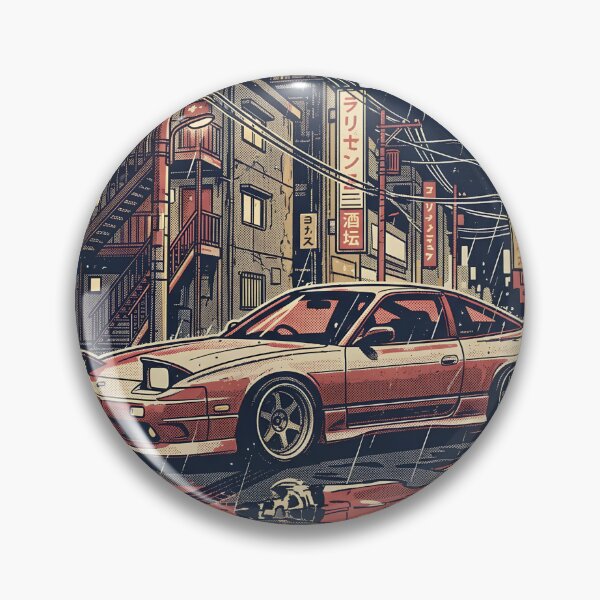 Item preview, Night Racer – Japanese Street Racing Retro Car designed and sold by CH-4TEE.