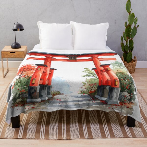 Item preview, Copy of Red Torii Gate in Misty Bamboo Forest designed and sold by BetweenForms.