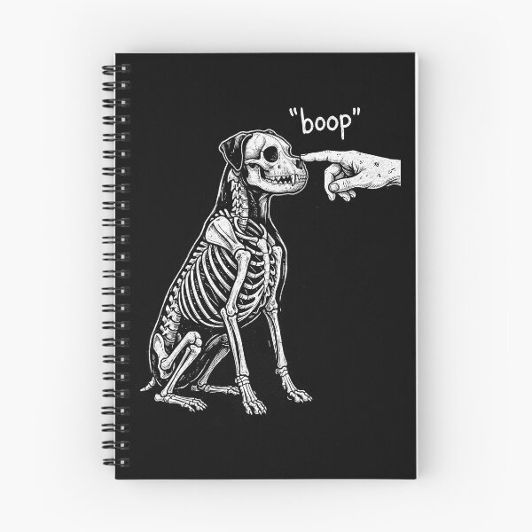 Item preview, Funny Skeleton Dog Boop Halloween Meme designed and sold by ArcaneArtistry.