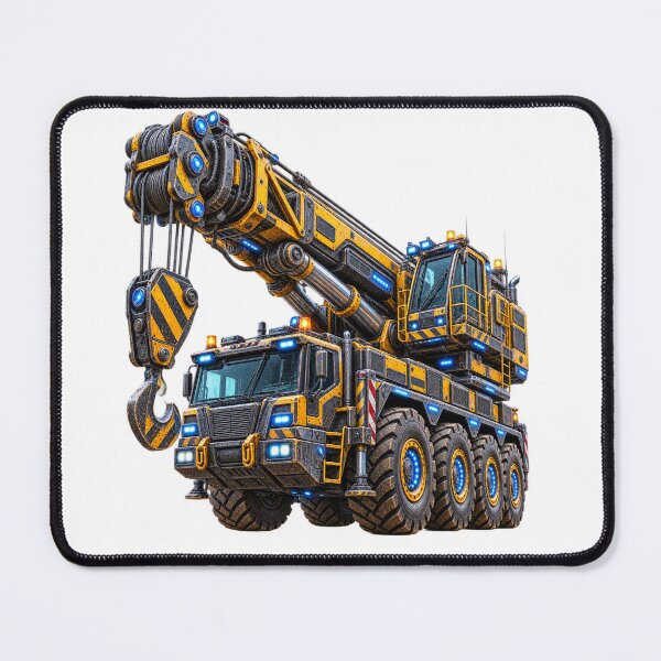Item preview, Steel Mobile Crane V5+ – Heavy Industrial Lifting Machine designed and sold by SteelCoat Studio.