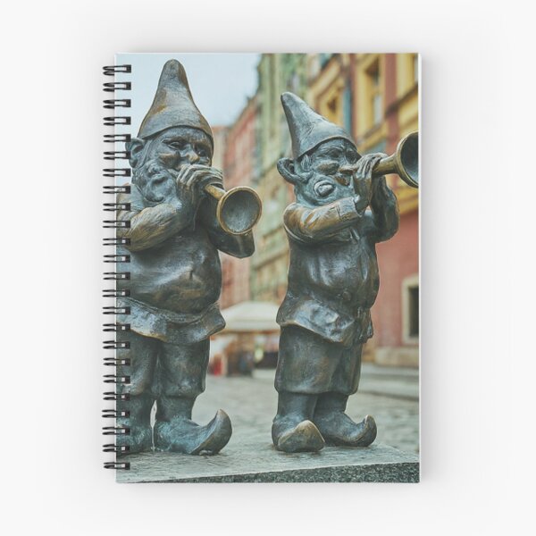 Item preview, Wroclaw Gnomes Playing Bugles designed and sold by Purrfecta.