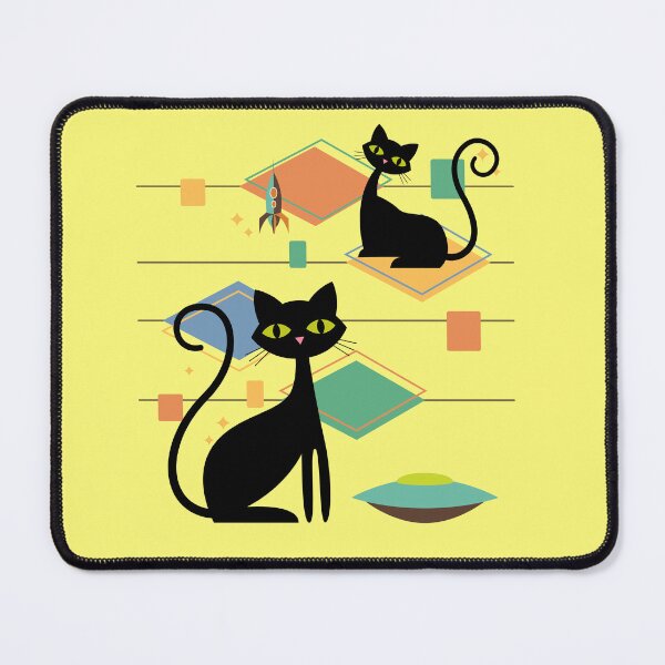 Item preview, mid-century space cats designed and sold by joztees.
