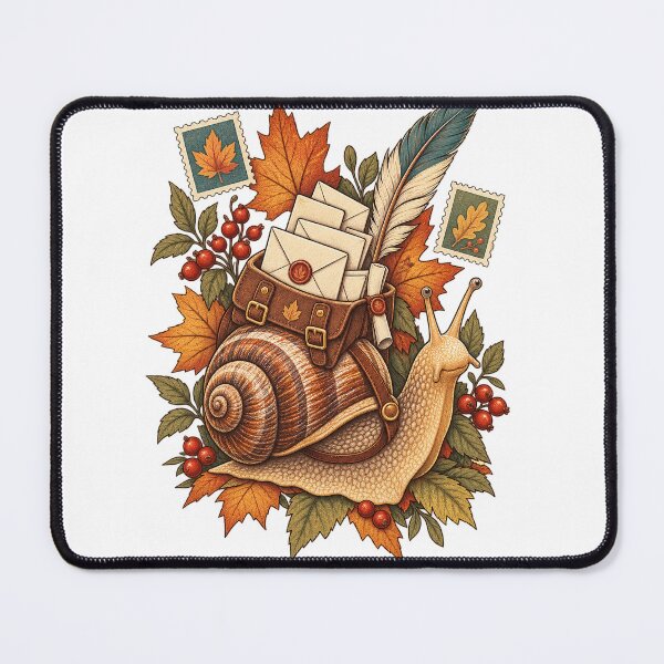 Item preview, Autumn Snail Mail Vintage Postal Adventure designed and sold by networkseen.