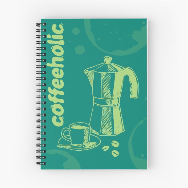 Item preview, Coffeeholic green designed and sold by jucreats.png.