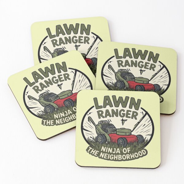 Item preview, Lawn Ranger Ninja of the Neighborhood - Funny Dad designed and sold by LuloCreative.