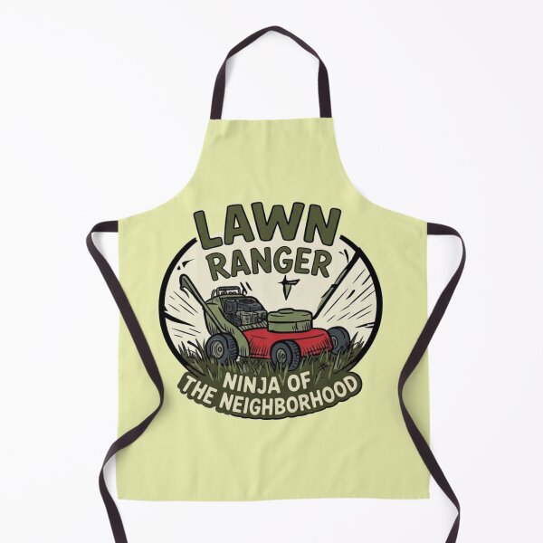 Item preview, Lawn Ranger Ninja of the Neighborhood - Funny Dad designed and sold by LuloCreative.