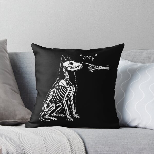 Item preview, Funny Spooky Dog Skeleton Halloween Boo Vintage Skeleton Dog designed and sold by ArcaneArtistry.