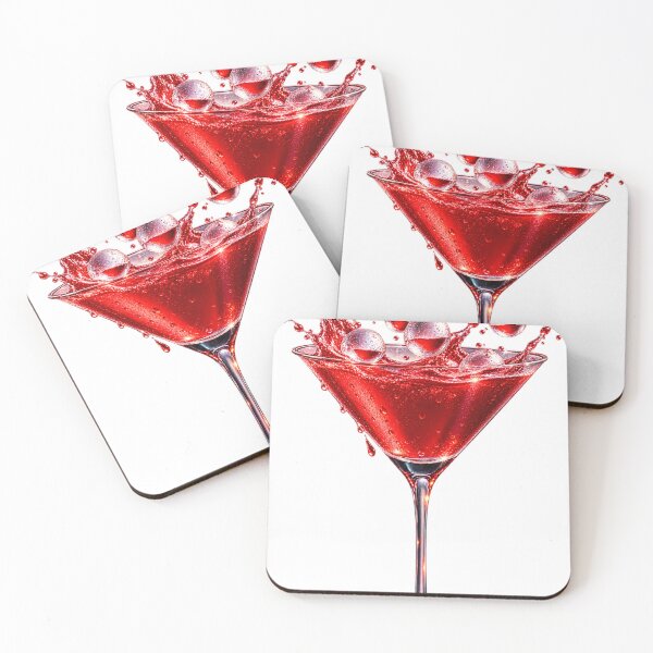 Item preview, Ruby Red Martini Splash designed and sold by Kimberly Palmer.