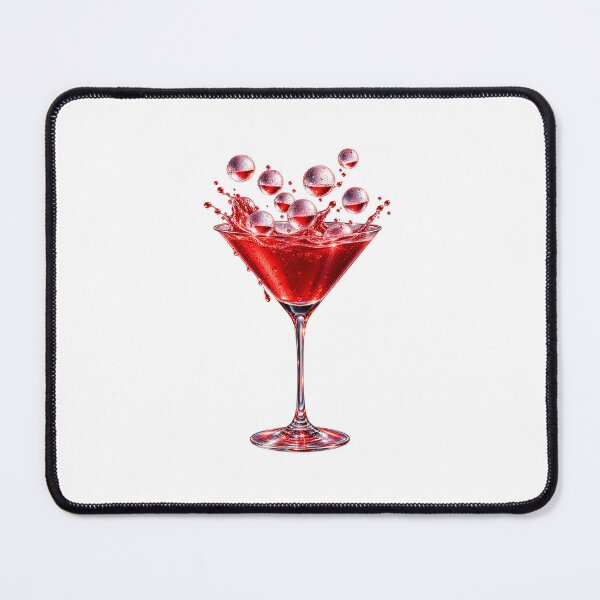 Item preview, Ruby Red Martini Splash designed and sold by Kimberly Palmer.