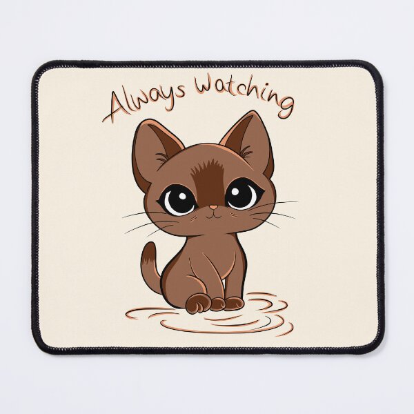 Item preview, Always Watching Cat designed and sold by Phyllya Design.