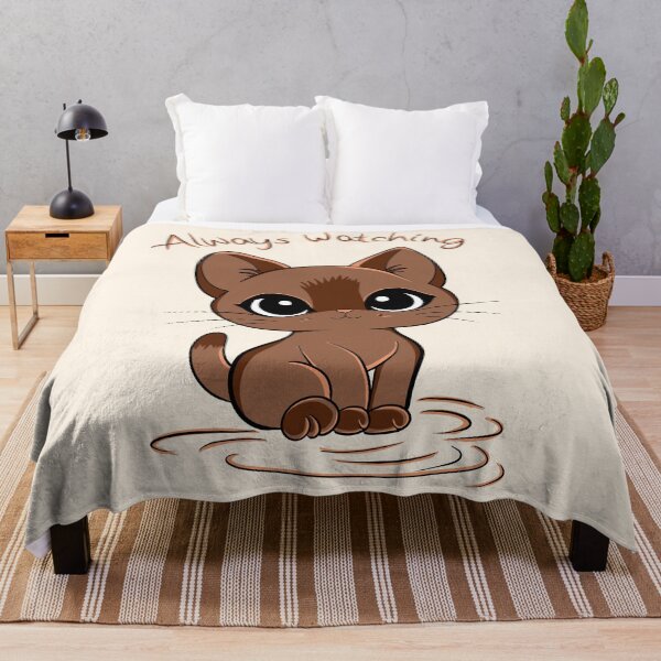 Item preview, Always Watching Cat designed and sold by Phyllya Design.