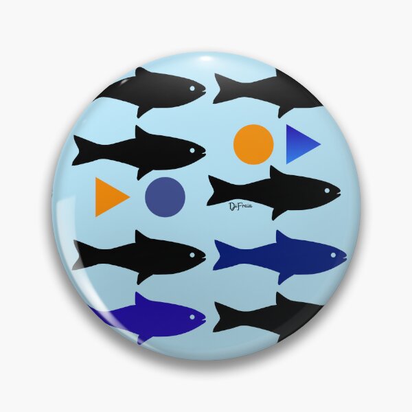 Item preview, Black Fishes designed and sold by DiFraia Studio.