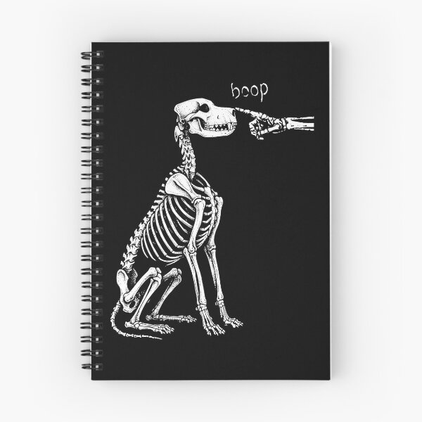 Item preview, Funny Skeleton Dog Boop Halloween Retro Skeleton Pet Lover Design designed and sold by ArcaneArtistry.