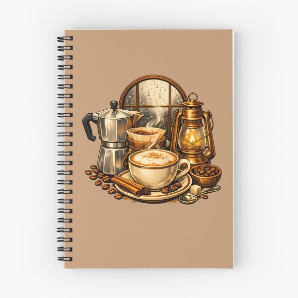 Item preview, A comforting cappuccino by the rainy window. designed and sold by Daily Quirk.