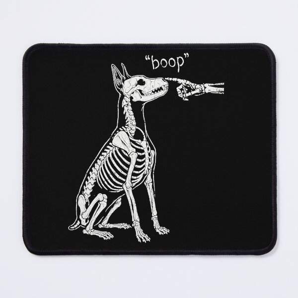 Item preview, Funny Skeleton Dog Boop Halloween Meme Cute Spooky Pet Lover Design designed and sold by ArcaneArtistry.