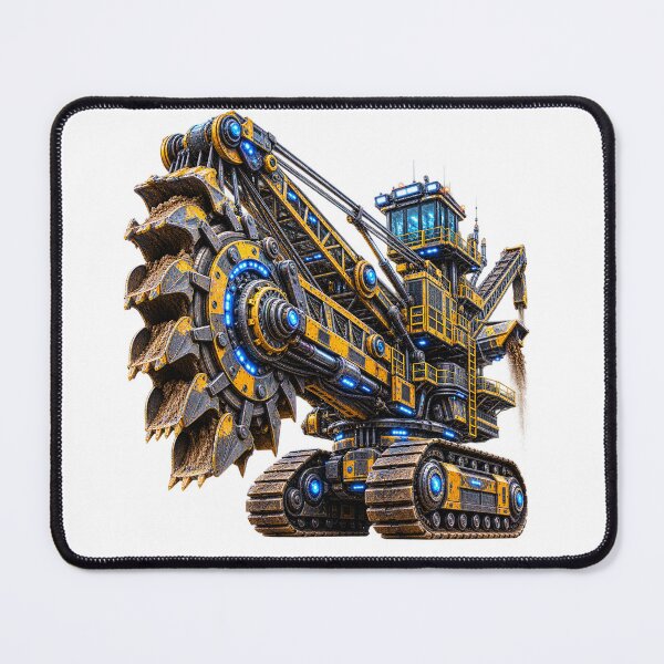 Item preview, Steel Bucket Wheel Excavator V5+ – Heavy Mining Machine designed and sold by SteelCoat Studio.