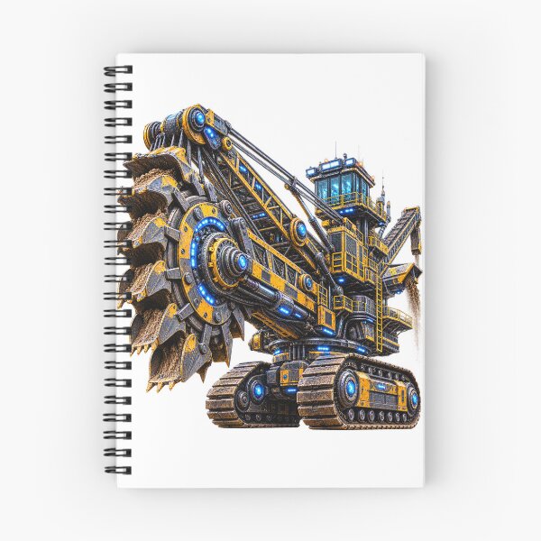 Item preview, Steel Bucket Wheel Excavator V5+ – Heavy Mining Machine designed and sold by SteelCoat Studio.