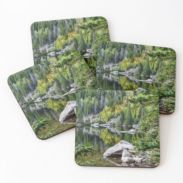 Item preview, Bear Lake in Rocky Mountain National Park invites you to sit a spell.  designed and sold by South 500 Photography.