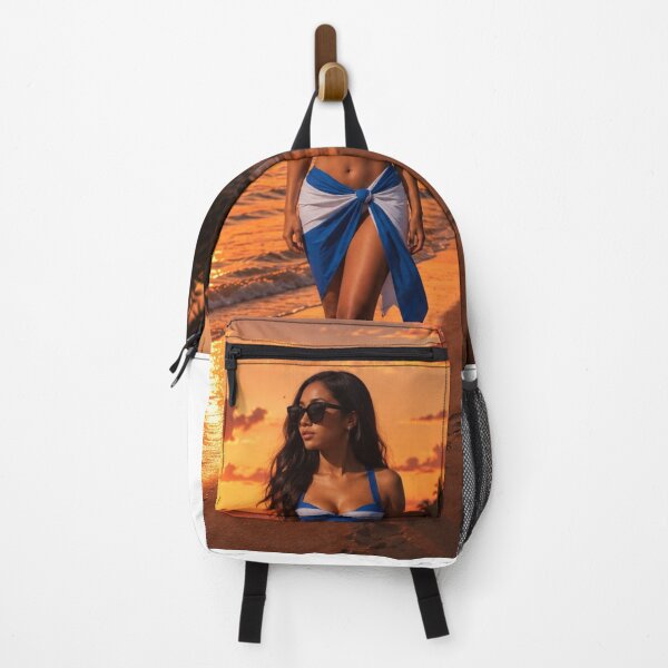 Item preview, Tropical Sunset Beach Girl designed and sold by LC&LCPlatform.