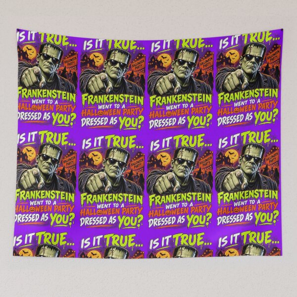 Item preview, Frankenstein Dressed As You Funny Halloween Joke designed and sold by Hornace88studio.