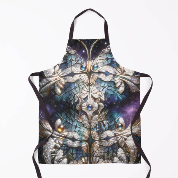 Item preview, Sparkling Jewel-encrusted Fractal Against a Stellar Background designed and sold by Frackxion.