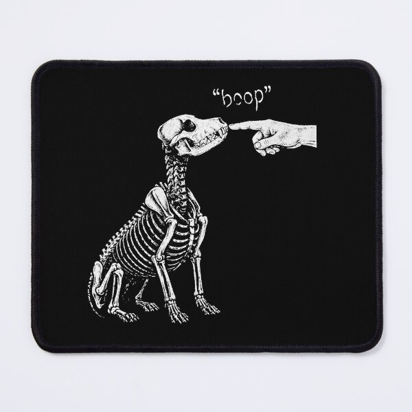 Item preview, Funny Skeleton Dog Boop Halloween Meme Vintage Gothic designed and sold by ArcaneArtistry.