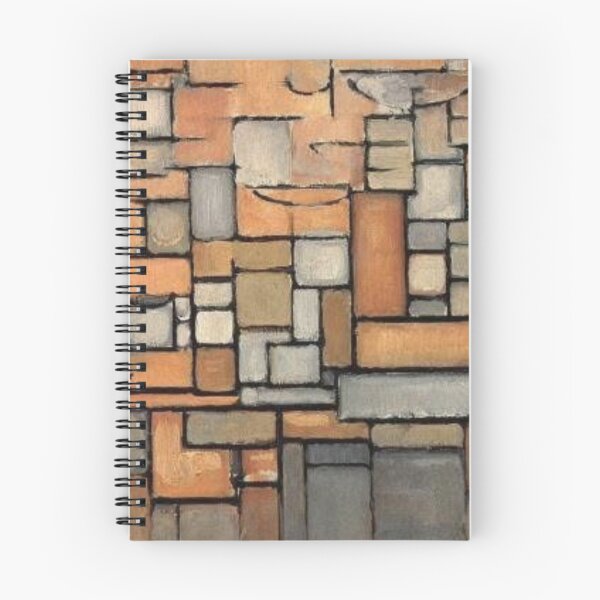 Item preview, Abstract geometric painting with warm earthy tones designed and sold by Rue Design Company.
