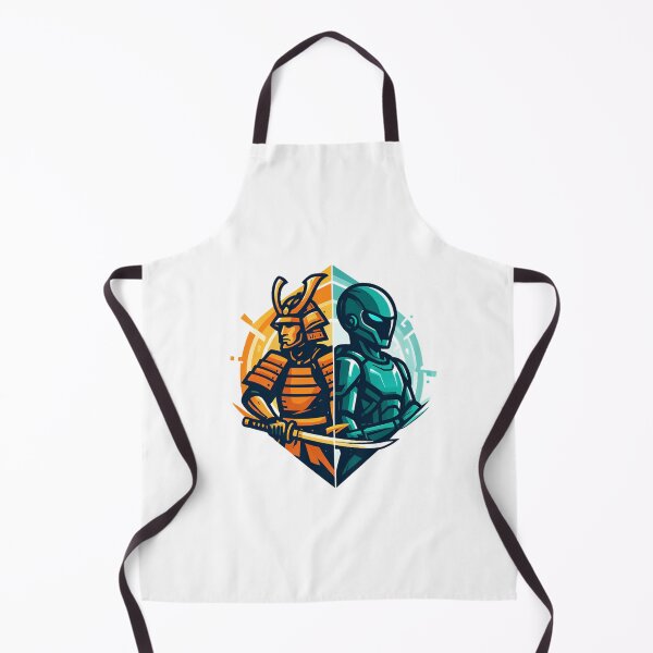 Item preview, Samurai vs Cyborg — Tradition Meets Future designed and sold by DunewalkerArt.