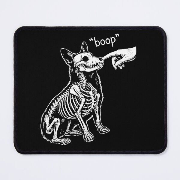 Item preview, Funny Skeleton Dog Boop Halloween Cute Spooky Pet Lover Design designed and sold by ArcaneArtistry.