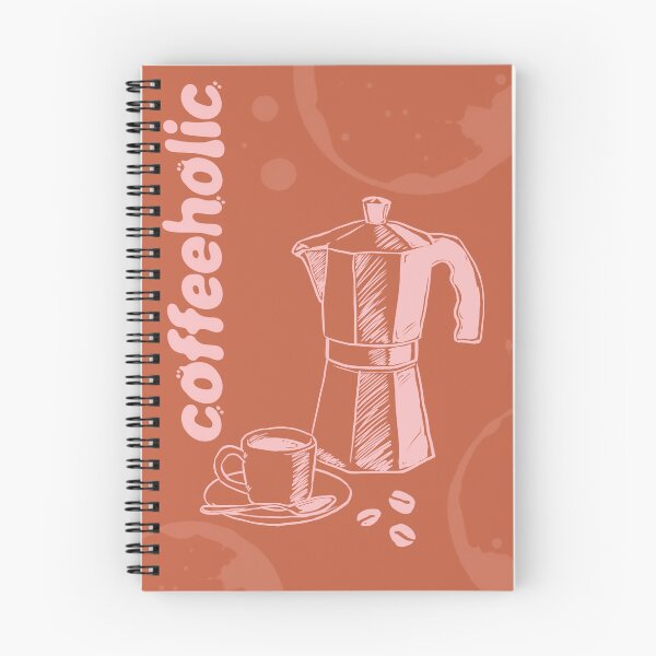 Item preview, Coffeeholic dark orange designed and sold by jucreats.png.