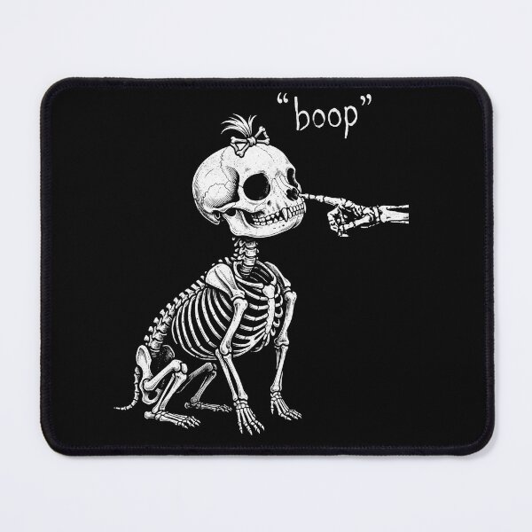 Item preview, Skeleton Dog Boop Funny Halloween Dog Lover Spooky Cute Design designed and sold by ArcaneArtistry.