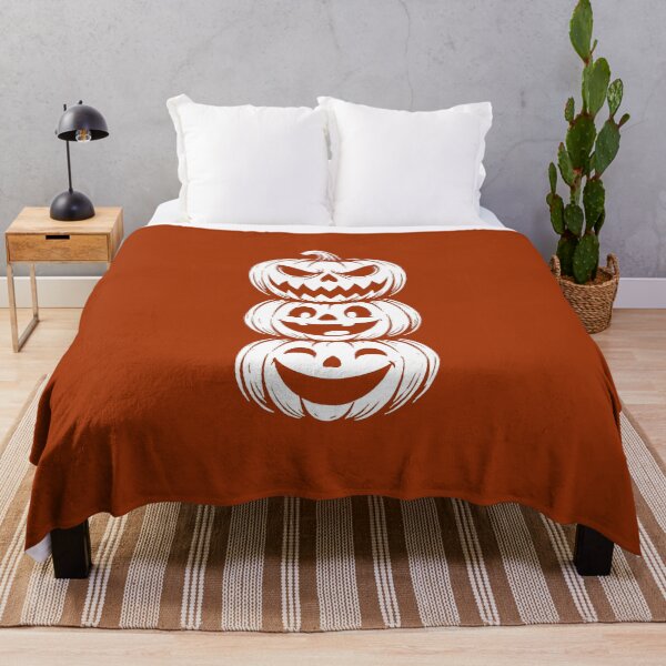 Item preview, Stacked Halloween Pumpkins – Spooky & Cute Jack-O’-Lantern Art designed and sold by Stinky Lincy's Apparel Company.